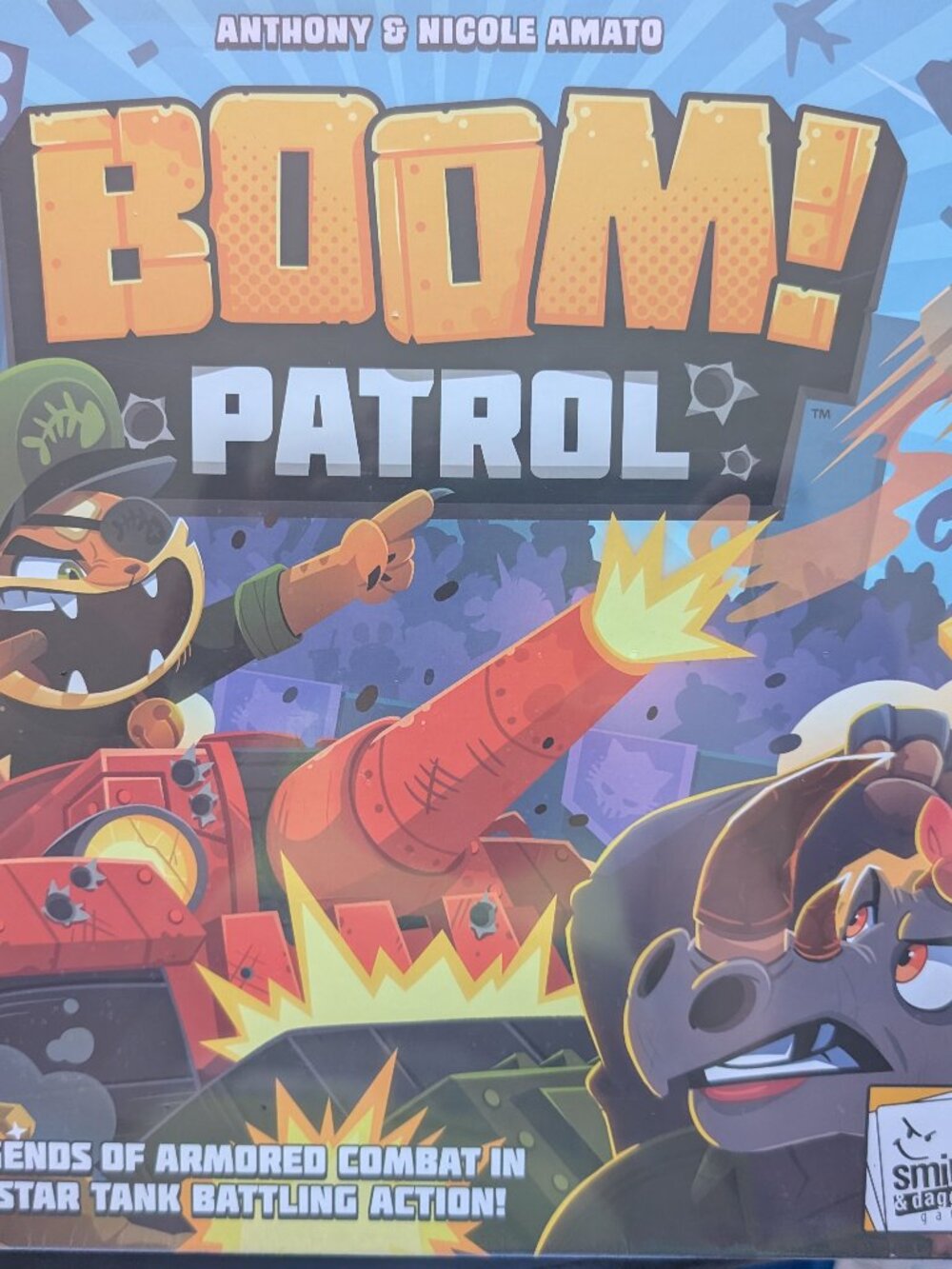 New Smirk & Dagger, Boom Patrol Board Game
